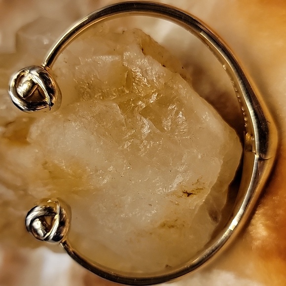 Elegant Gold Double Knot Kade Spade Women's Opening Cuff Bracelet Excellent #222 - Picture 2 of 7